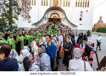 Odessa, Ukraine - September 29: First Visit Of The Rector Of The Ukrainian Orthodox Church Onufry, M