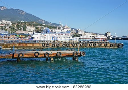 Sea Port Of Yalta