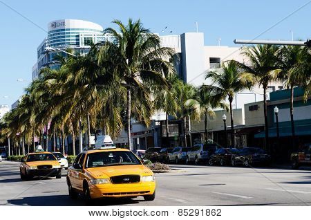 Taxi In Miami Beach
