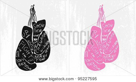 Fighter's Boxing Gloves