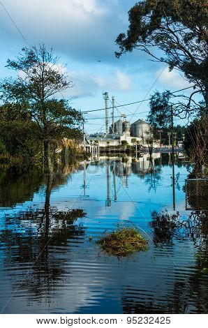 Pursell Street Under Water