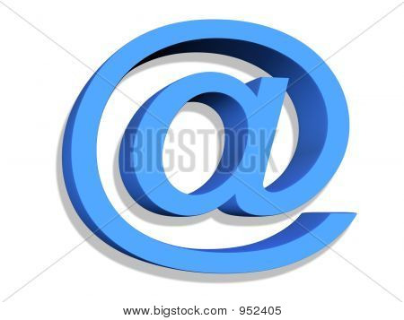 Symbol v bílém pozadí