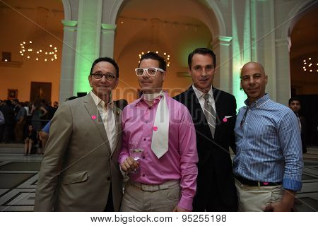 Attendees at Brooklyn Museum reception