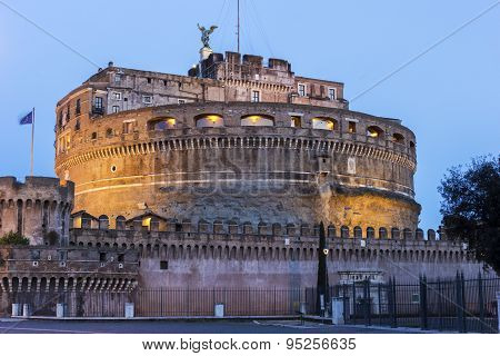 Castel Sant'angelo In Rome, Italy