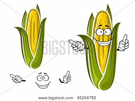 Sweet corn or maize vegetable character
