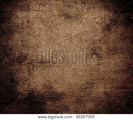 Grunge background of chamoisee leather texture