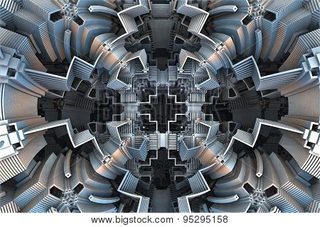 Computer Rendered Virtual engine
