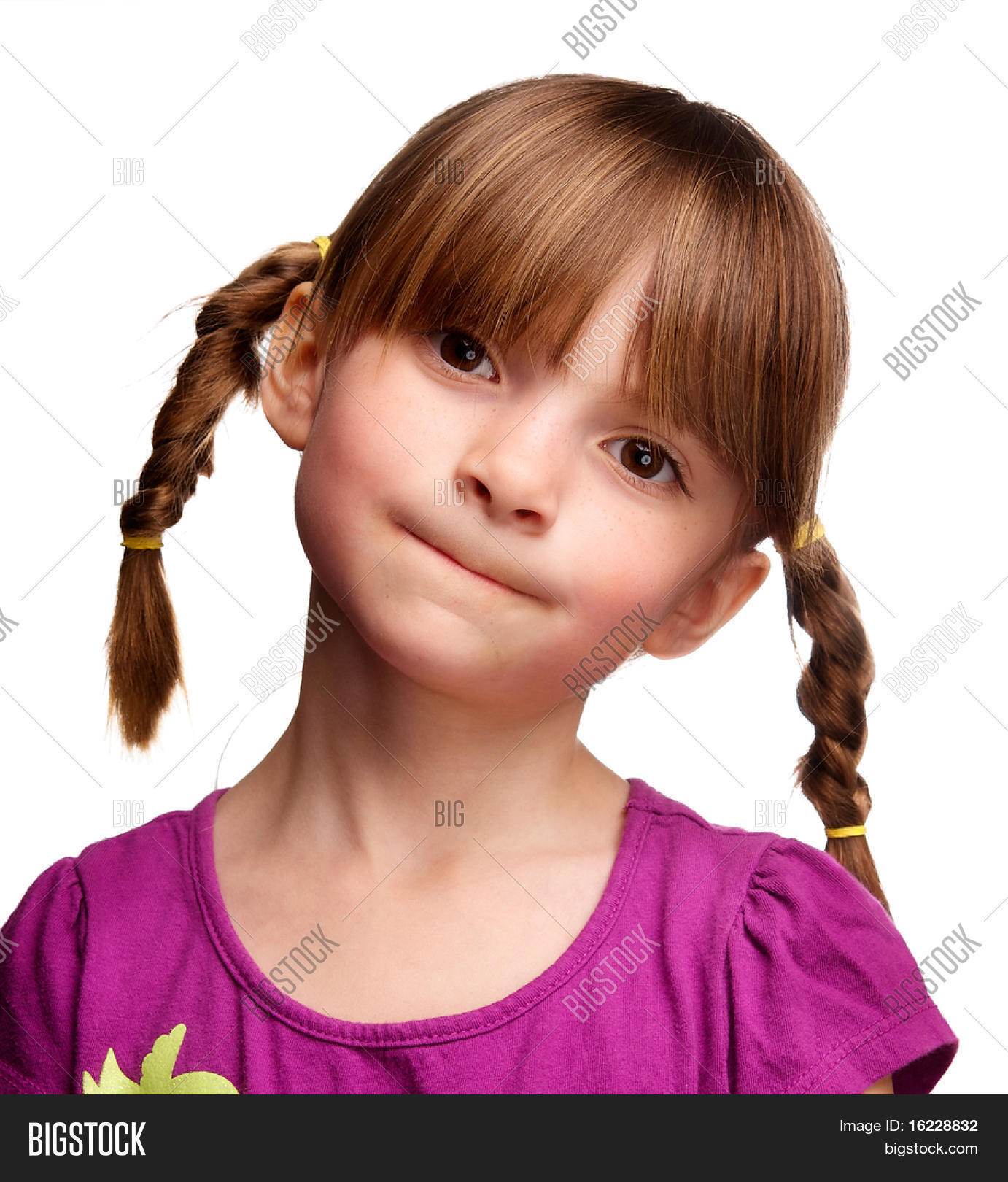 Cute Little Girl Image & Photo (Free Trial) Bigstock