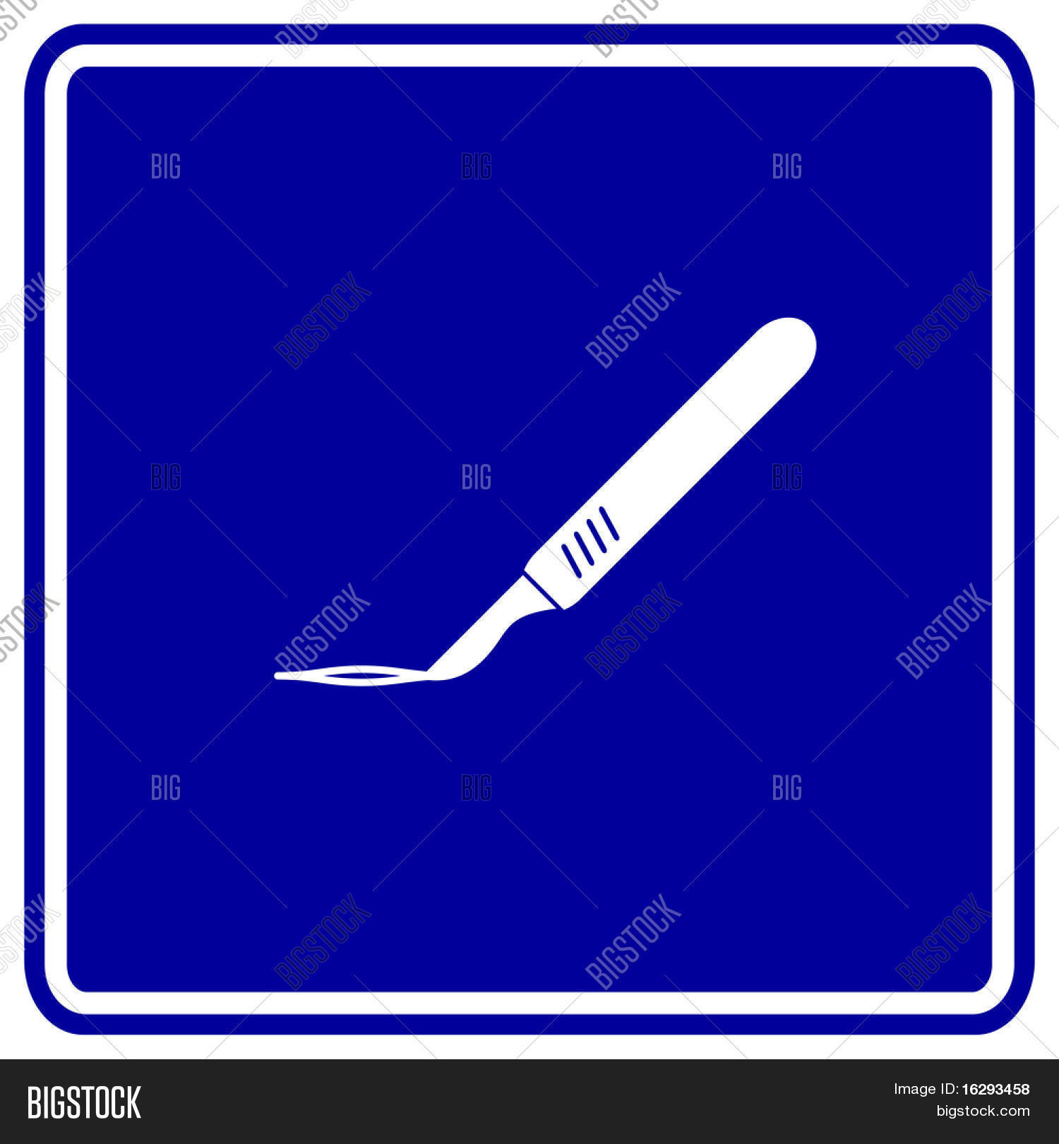 Scalpel Incision Sign Image & Photo (Free Trial) Bigstock