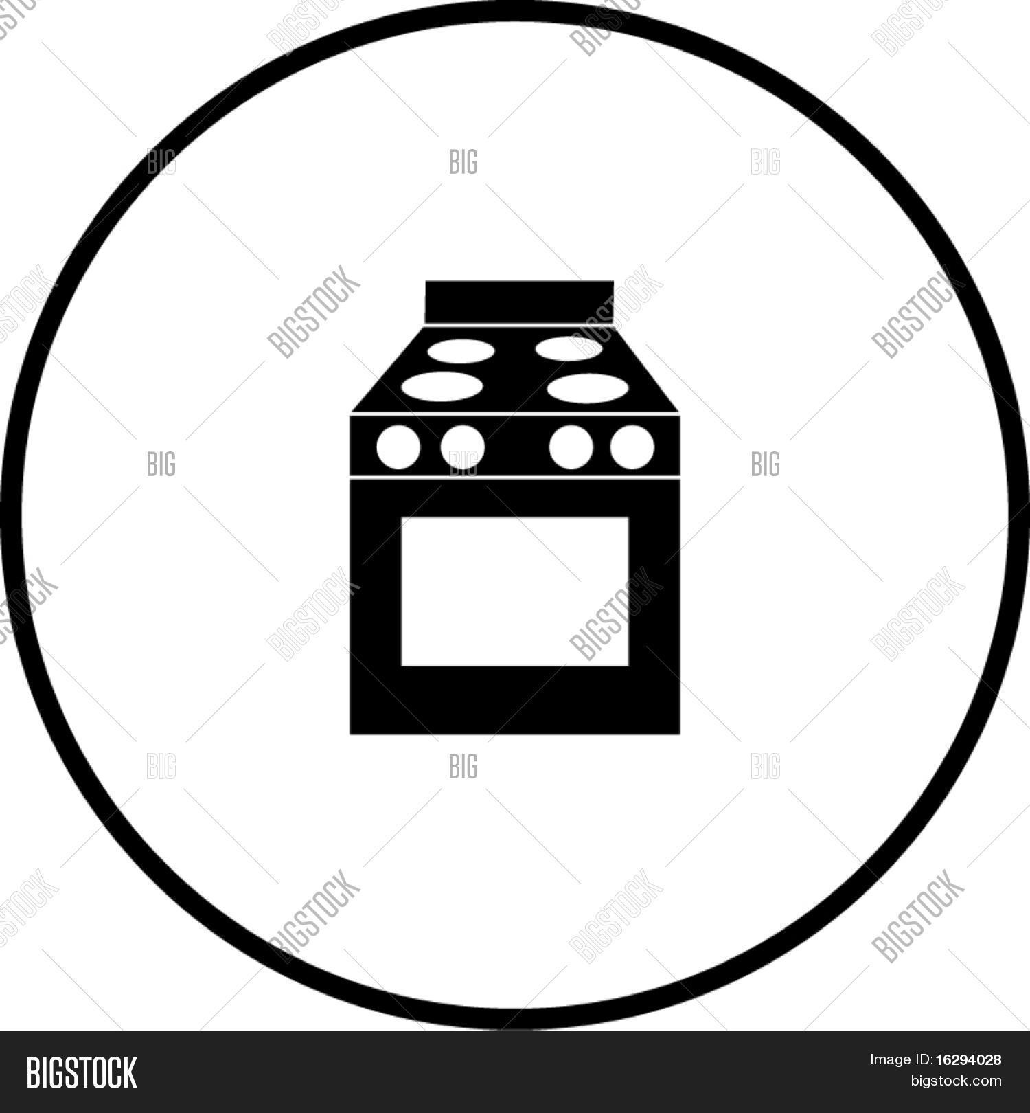 Stove Symbol Vector & Photo (Free Trial) Bigstock