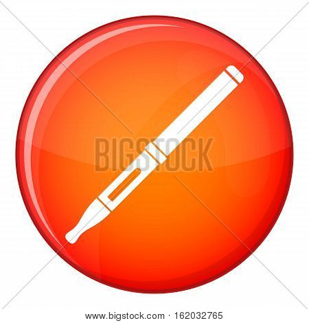 Mod and clearomizer in the kit icon in red circle isolated on white background vector illustration