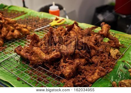 this image is Fried Chicken in thailand