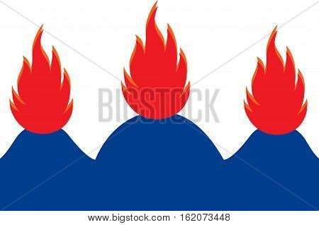 Flag of Vastmanland is a historical Swedish province in middle Sweden