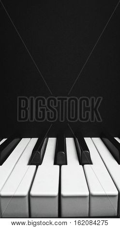 Piano keys,  black and white,  piano keys on black background,  musical instruments,  symmetrical