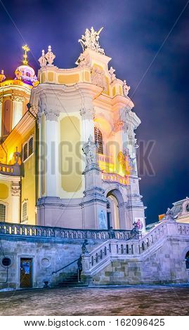 Saint Yura Church In The Lviv City