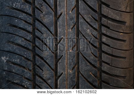 old tire textured, close-up old tires impracticable texture