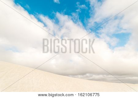 View of Lancelin Sand Dunes in Western Australia. This place for Surfing in Sand. Famous of Families enjoying. Landscape View .