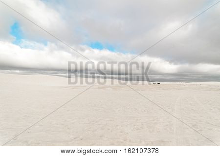 View of Lancelin Sand Dunes in Western Australia. This place for Surfing in Sand. Famous of Families enjoying. Landscape View .
