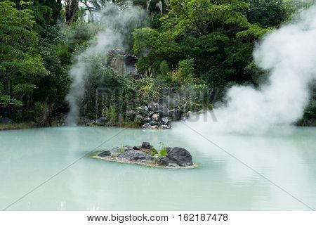 Shiraike Jigoku in Beppu