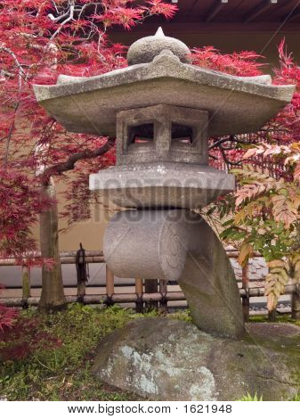 Lanterna japonesa de tradicional