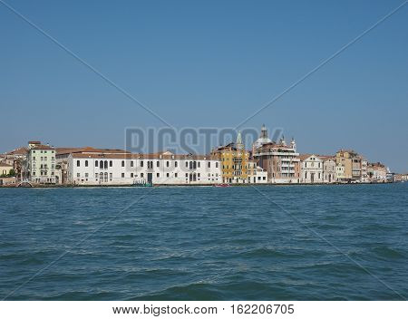 Giudecca Canal In Venice