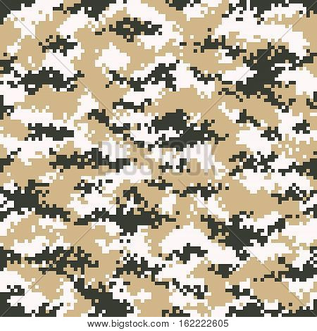 Modern fashion trendy camo pattern, vector illustration