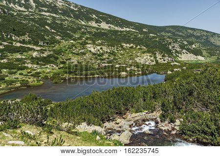 Amazing view of Fish lakes, Pirin Mountain, Bulgaria