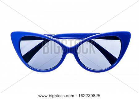 Children Sunglasses, Sun Shades Or Spectacles Isolated On White Background.