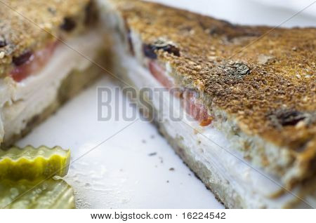 Türkei geröstet sandwich