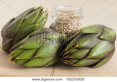 Some Fresh Artichokes