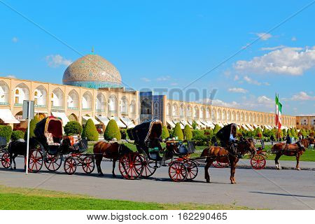 In Iran Old Square Mosque