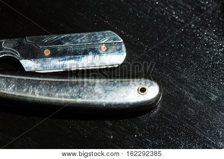 Vintage Razor With Sharp Blade