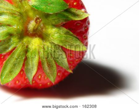 Erdbeere Makro
