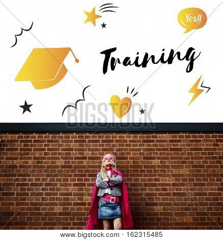 Education Graduation Cap Graphic Concept