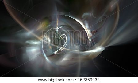 Black storm and wind abstract background 3D