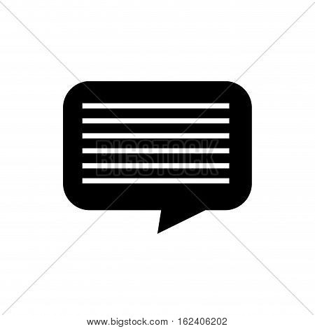 Chat bubble speakbox icon vector illustration graphic design