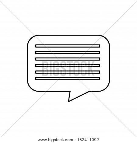 Chat bubble speakbox icon vector illustration graphic design