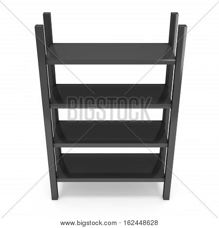 Storage stack. 3D render isolated on white. Platform or Stand Illustration. Template for Object Presentation.