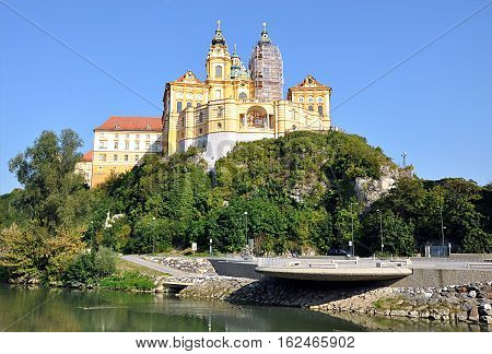 old Catholic monastery, Melk, Wachau, Austria, Europe