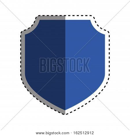 Badge shield emblem icon vector illustration graphic