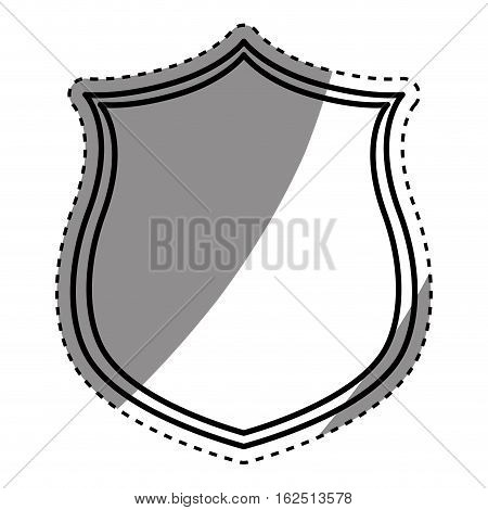 Badge shield emblem icon vector illustration graphic