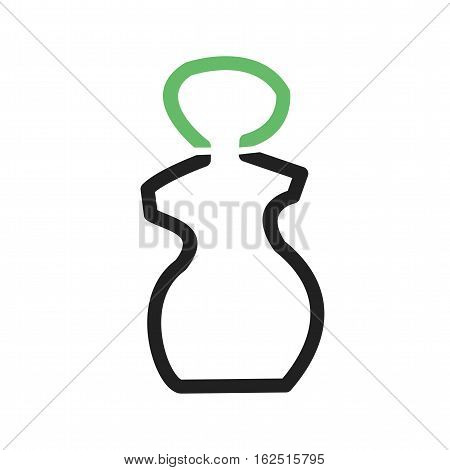 Sculpture, marble, head icon vector image. Can also be used for museum. Suitable for mobile apps, web apps and print media.