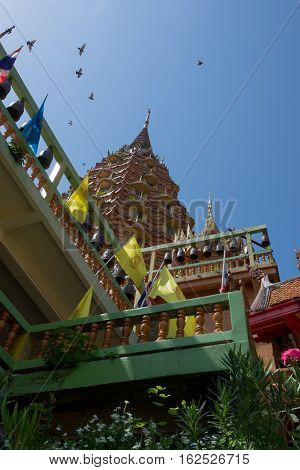 Wat Tham Sua Temple, Kanchanaburi Province, Thailand