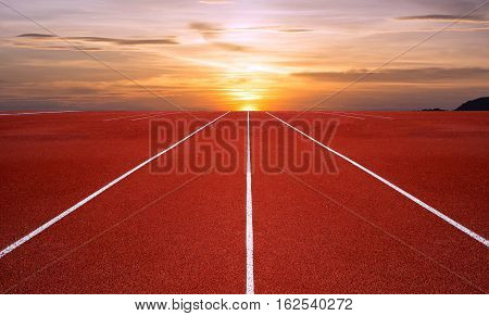 Athlete Track or Running Track, track outoor running