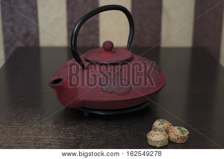 On The Table Is Chinese Tea 