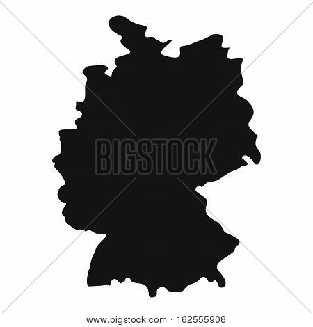 Map of Germany icon. Simple illustration of map of Germany vector icon for web