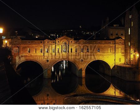 Pulteney Bridge In Bath