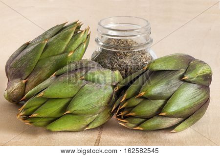 Some Fresh Artichokes