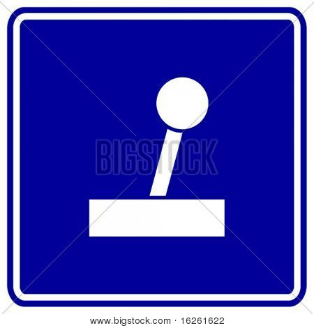 joystick videogame controller sign