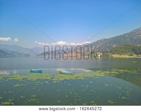 Boats On Lake